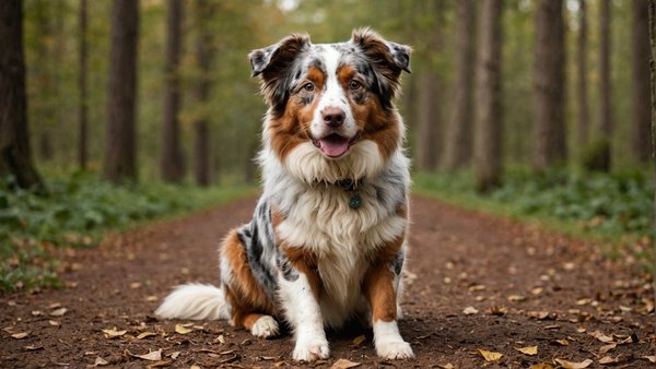 Le berger australien rouge merle : un chien unique et polyvalent